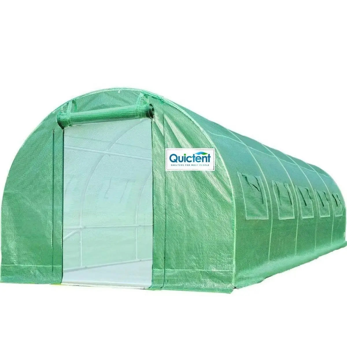 25' x 10' x 6.6' Heavy Duty Large Greenhouse Kit for Outdoor Gardening - Durable Walk-in Plant House with Sturdy Frame for Vegetables, Flowers & Seedlings - Perfect for Backyard, Patio & All-Season Growing