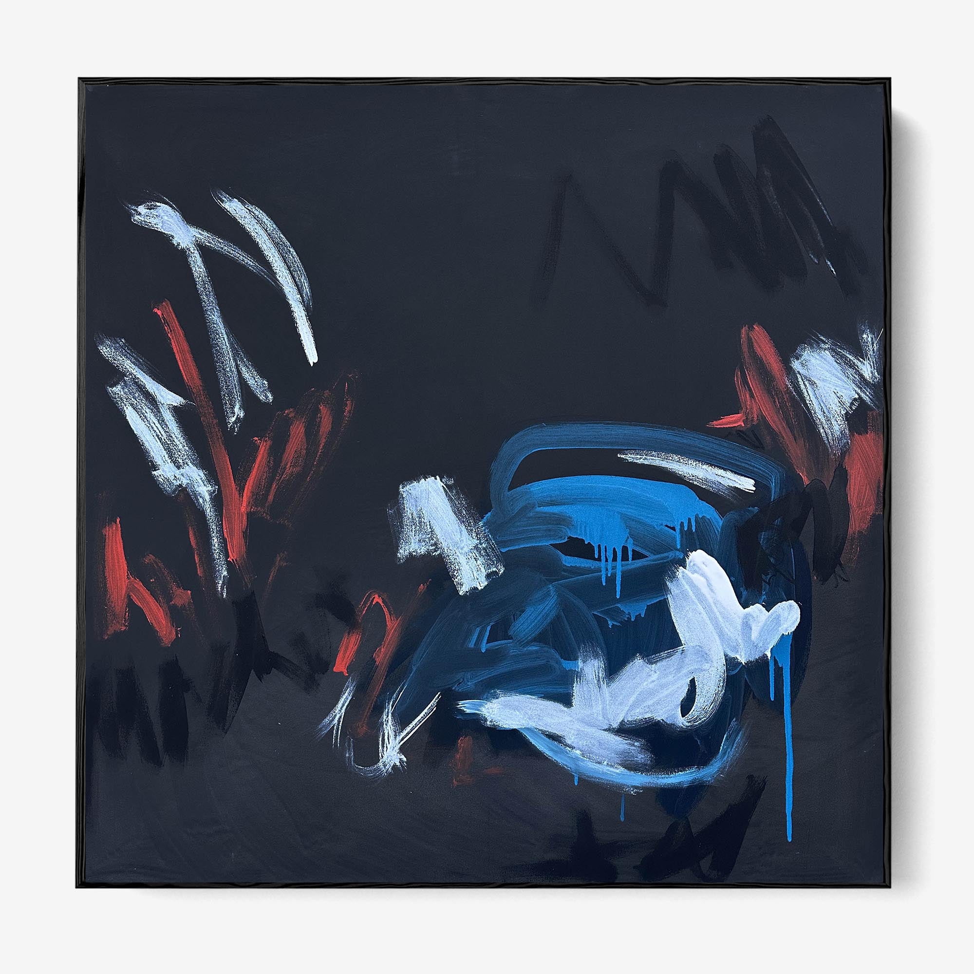 Original Abstract Painting 150x150cm - Large Modern Wall Art for Living Room, Bedroom & Office Decor