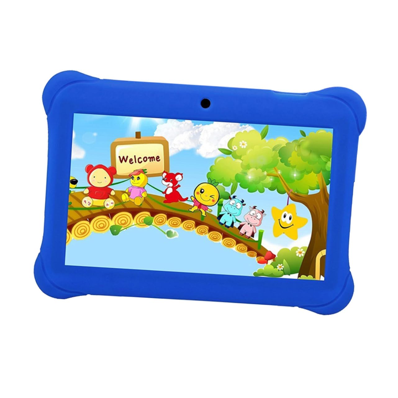 OSALADI 2-Pack Kids Tablet - 8GB Quad-Core Android WiFi Learning Tablet for Children with Parental Controls | Perfect for Homeschooling, Travel & Educational Games