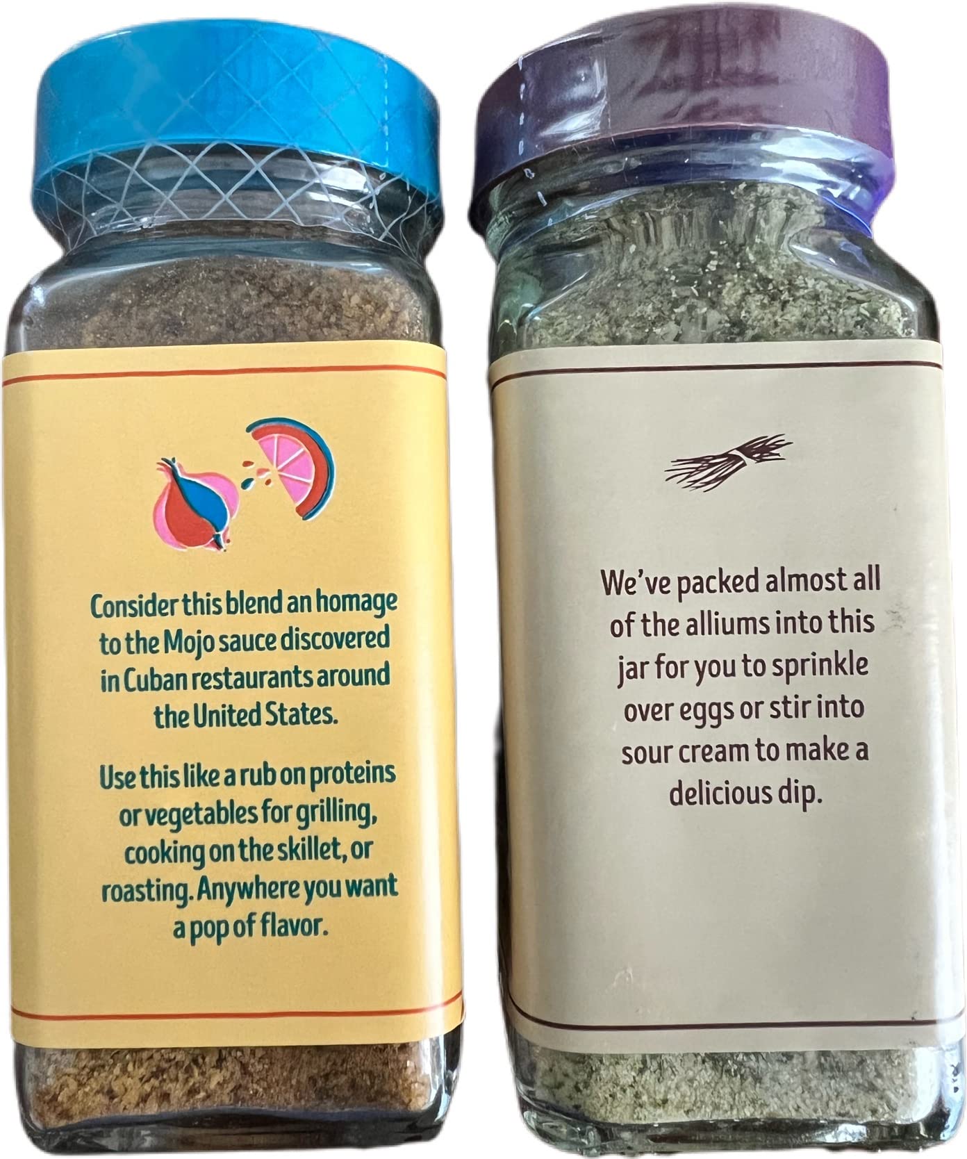Trader Joe's Onion Salt & Citrusy Garlic Seasoning Blend - All-Purpose Seasoning for Grilling, Roasting & Everyday Cooking