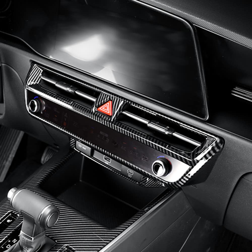 Carbon Fiber Style Car Dashboard Cover for KIA NIRO - Premium Interior Accessories for Enhanced Style & Protection | Perfect for Daily Commute & Road Trips