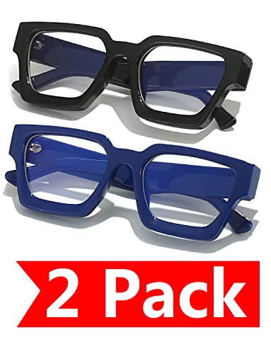 2 Pack (Black + Blue)