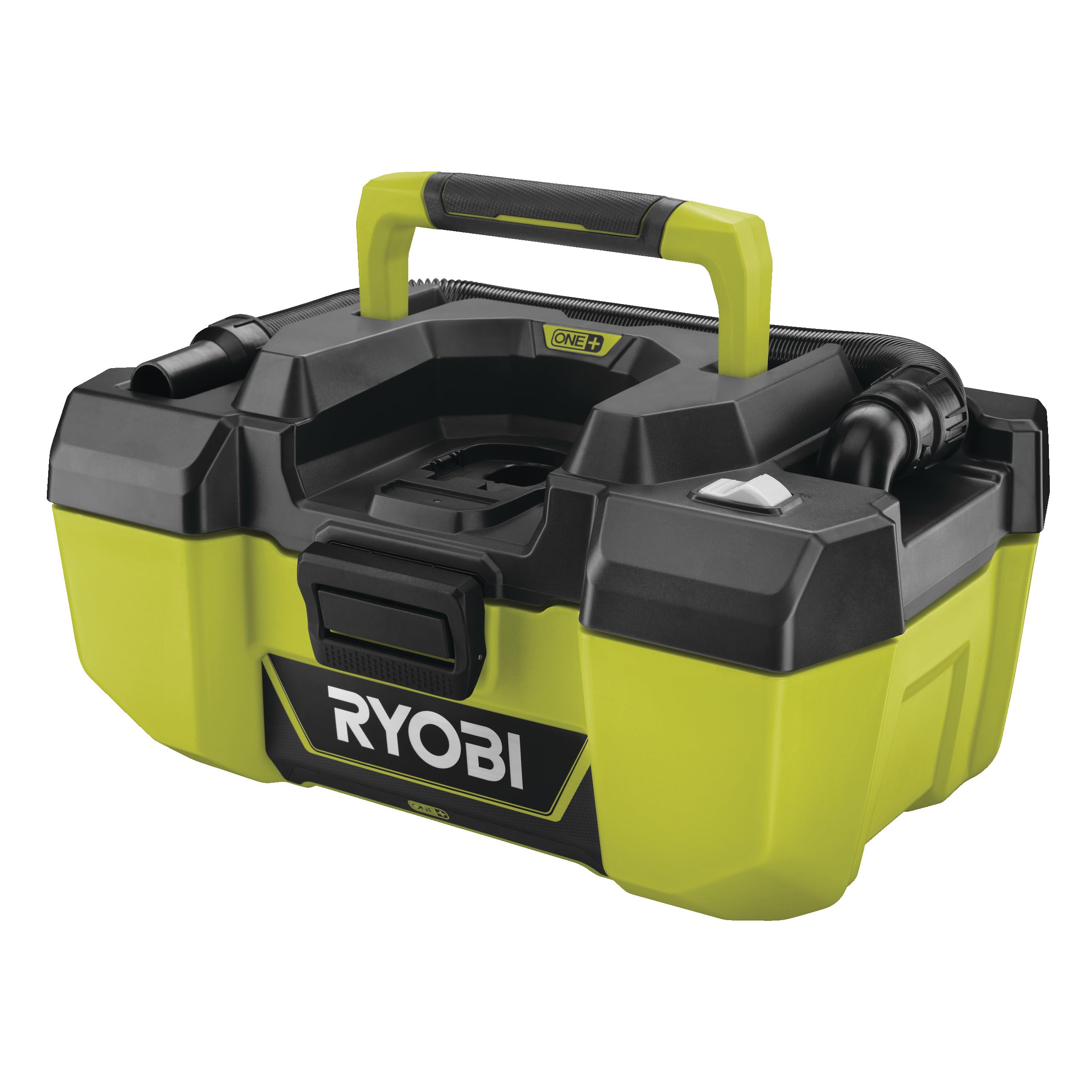 Ryobi ONE+ 18V Cordless Wet/Dry Vacuum Cleaner - 3 Gallon Portable Shop Vac with 4.0Ah Battery & Charger - Ideal for Home Cleaning, Garage Workshop, and DIY Projects