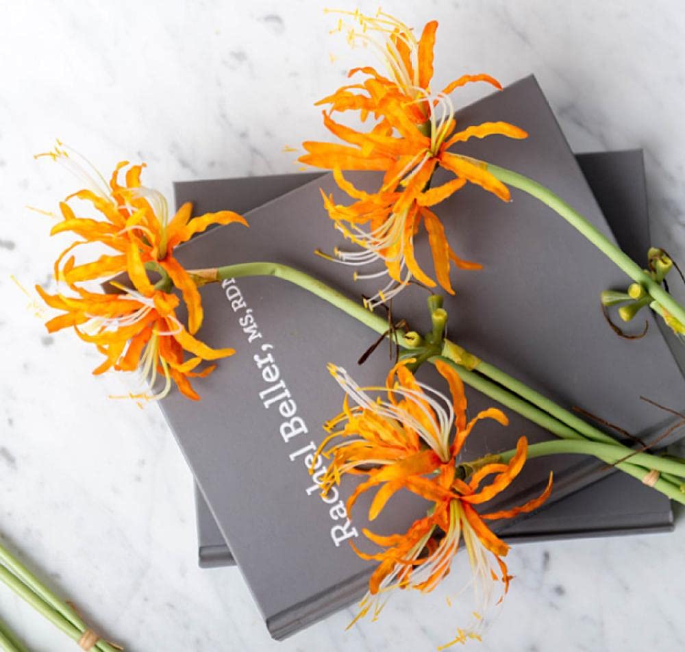 5PCS Champagne Artificial Fake Flowers - Realistic Simulation Bouquet for Home, Wedding, Office & Outdoor Decor - Perfect for Festive, Party & Table Centerpieces