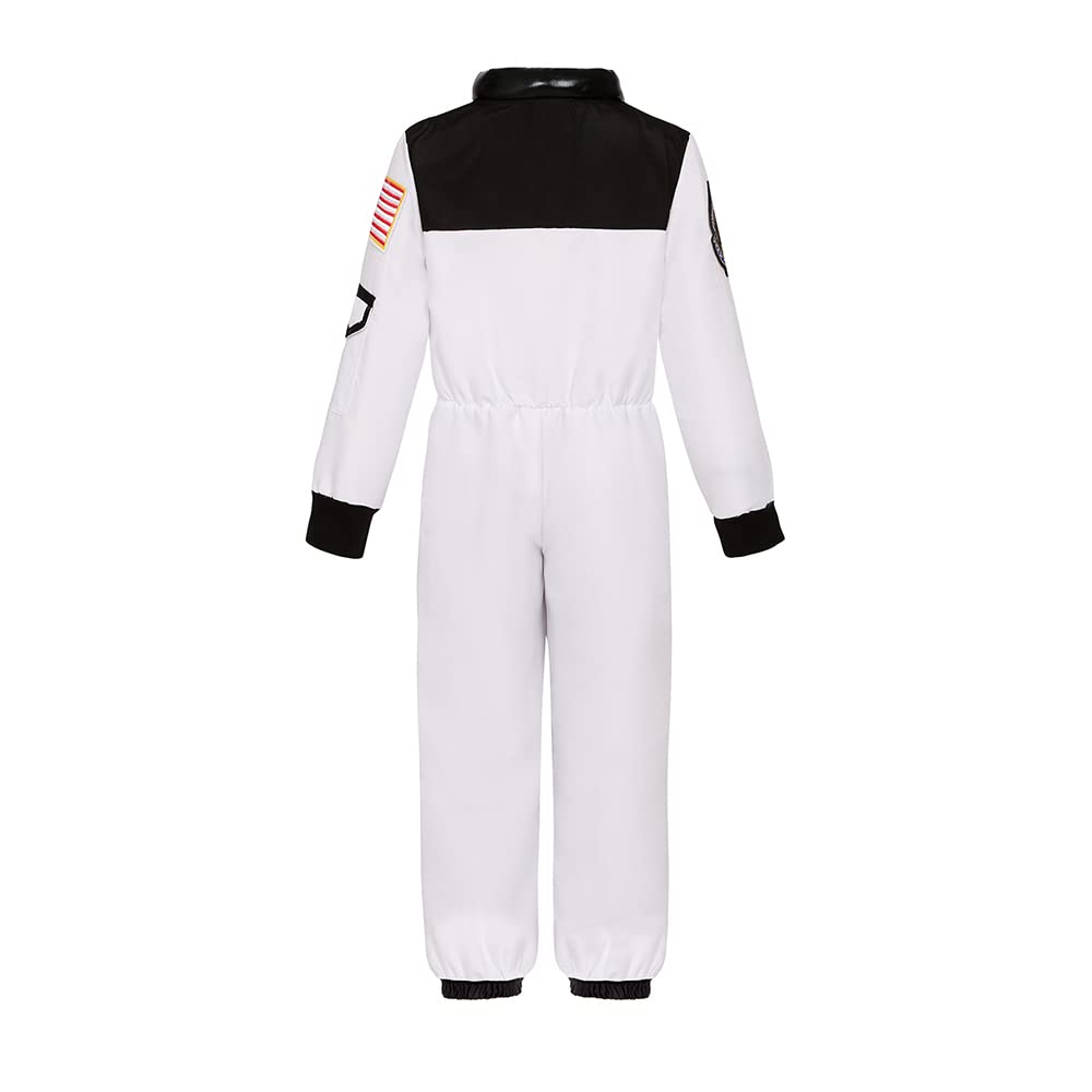 NASA Astronaut Costume for Kids - Space Jumpsuit for Boys & Girls | Halloween Dress Up, Space Party, Pretend Play & Cosplay