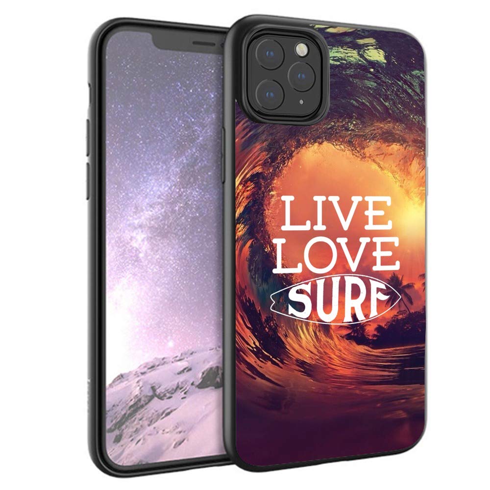 Shockproof iPhone 11 Pro Case - Heavy Duty TPU Silicone Protective Cover for iPhone 11 Pro (Black) | Perfect for Outdoor Activities, Sports & Daily Protection