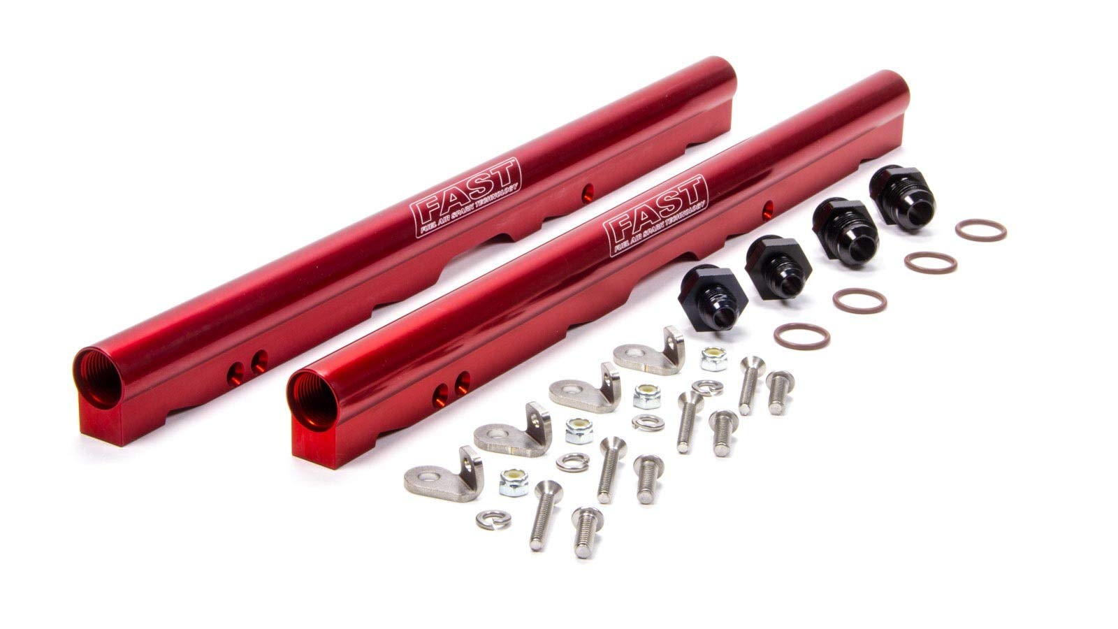 Fast FST146033-KIT Billet Fuel Rail Kit - High Performance Aluminum Fuel Rail for Ford Mustang, Chevy Camaro & Dodge Challenger - Perfect for Racing, Engine Upgrades & Custom Builds