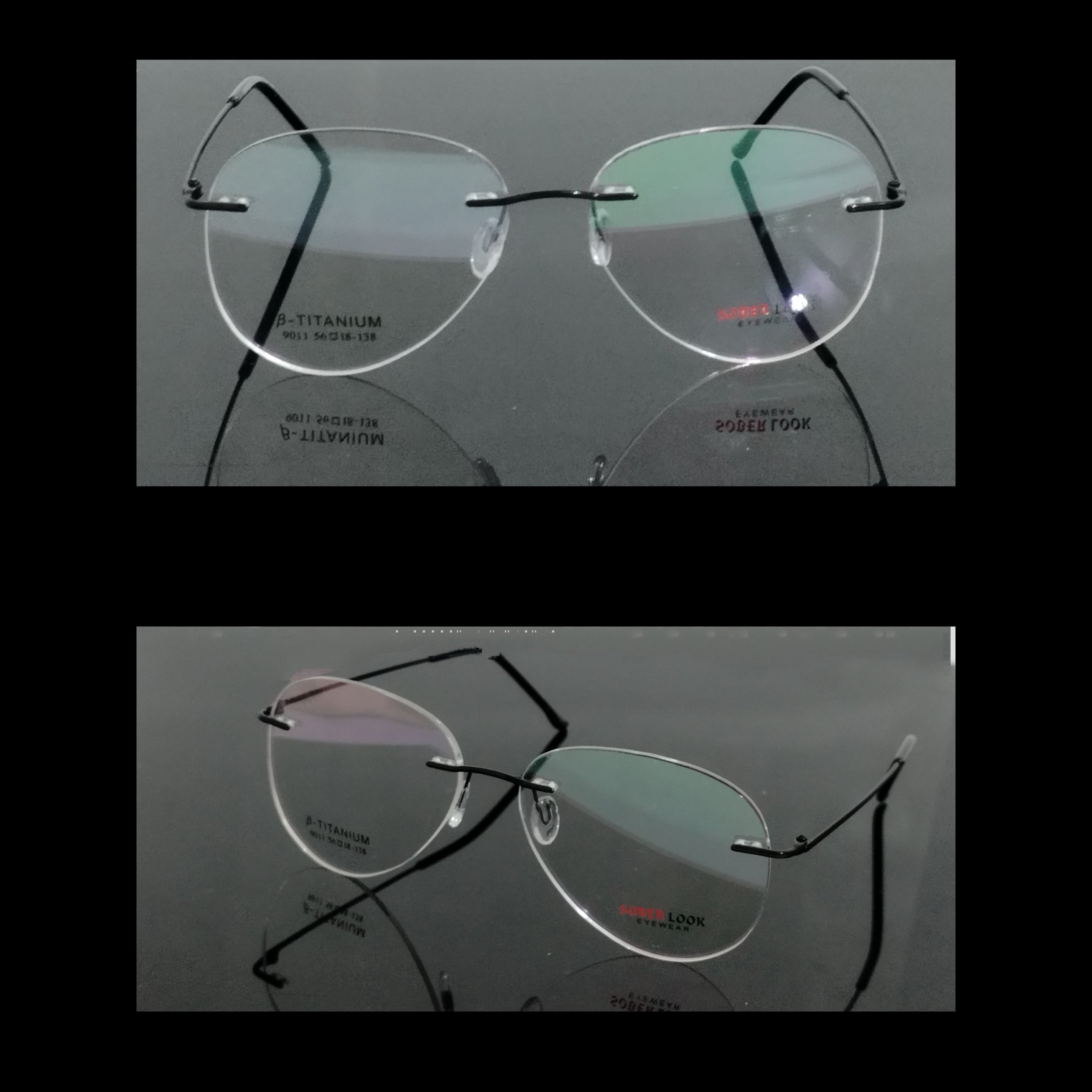 Stylish Rimless Aviator Glasses - Ultra Lightweight Frameless Eyewear for Men & Women | Perfect for Driving, Reading & Fashion Accessories