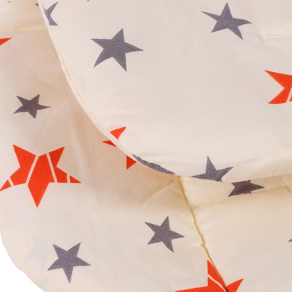 Baby Stroller Pad & Cushion with 2 Straps - Universal Fit for Strollers, Car Seats & High Chairs - Soft & Comfortable Support for Infants - Perfect for Travel, Shopping & Outdoor Adventures