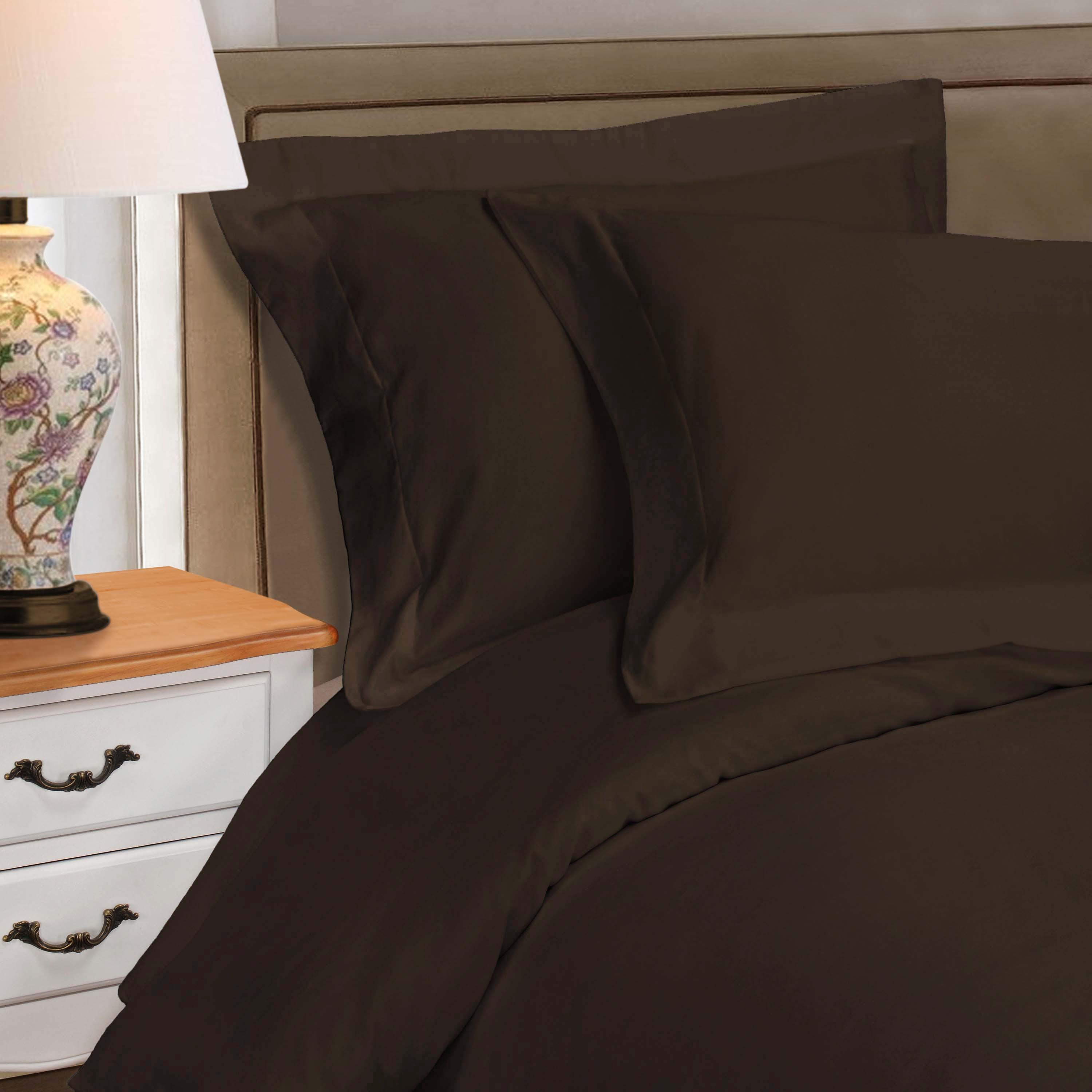 Premium Egyptian Cotton 530 Thread Count Duvet Cover Set - Ultra Soft & Breathable Bedding for Luxury Hotels & Master Bedrooms