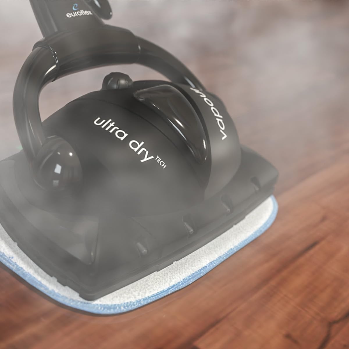 Vapour M2R Steam Mop with Ultra Dry Steam® Technology - 295°F & 50 PSI for Deep Cleaning | CR Recommended by Consumer Reports | Italian Engineered for Hardwood Floors, Tile, Granite & Laminate | 5-Year Warranty | Perfect for Kitchen, Bathroom & Home Sanitizing