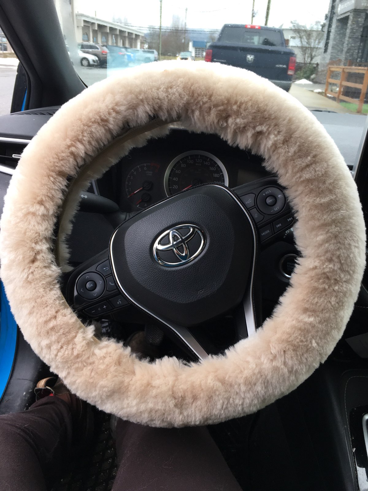 Premium Leather Steering Wheel Cover - Non-Slip Grip, Universal Fit for Cars, Trucks & SUVs - Driving Comfort & Style Upgrade (Great for Road Trips, Commuting & Winter Protection)