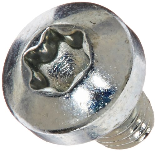M35D7500T Steel Thread Rolling Screw M3-0.5x5mm - Zinc Plated Pan Head for Metal Assembly (Pack of 100)