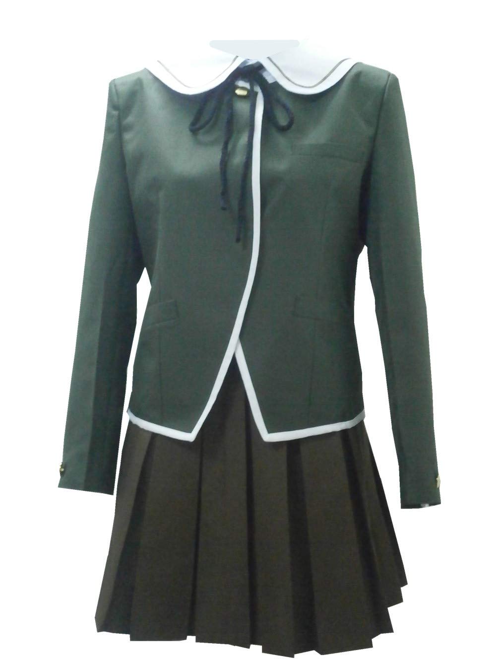 Chihiro Fujisaki Anime School Girl Uniform Cosplay Costume - Perfect for Conventions, Halloween & Cosplay Events