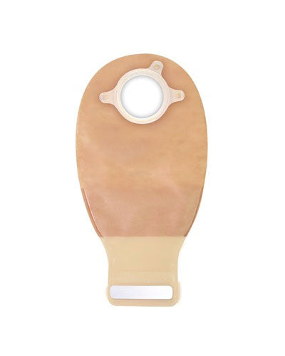 Convatec Natura Plus Drainable Ostomy Pouch with InvisiClose & Filter - Transparent (10 per Box, Blue, No Filter, 1-Sided Comfort Panel) - Ideal for Active Lifestyle & Daily Comfort