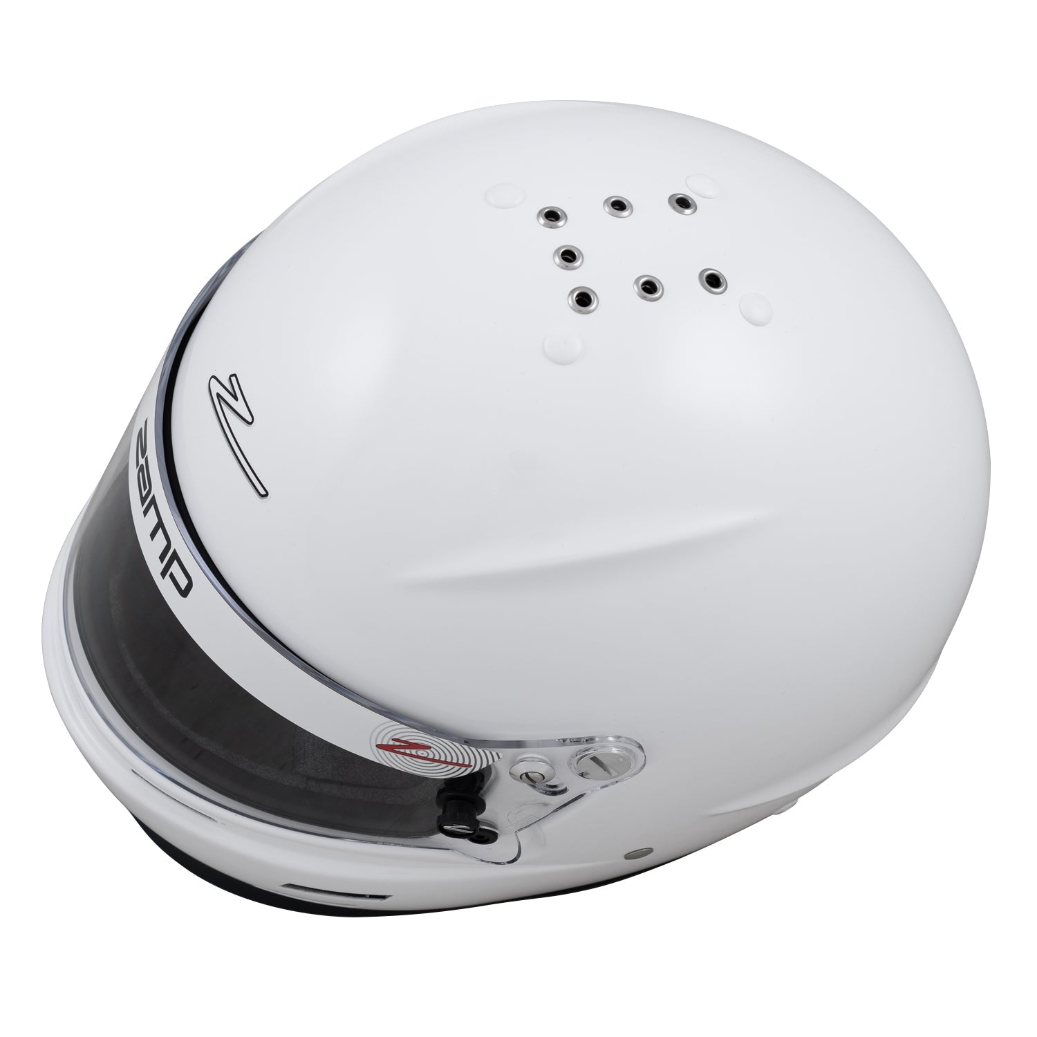 Zamp RZ 60 Aramid Solid Snell SA2020 Racing Helmet - Lightweight & Durable Motorcycle Helmet for Track Racing, Auto Cross & High-Speed Driving