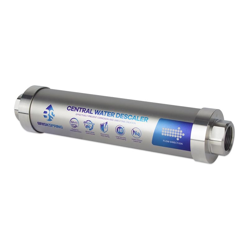 Salt-Free Whole House Water Descaler System - ¾-Inch NPT Water Softener for Water Heaters, Smart Toilets & Boilers | Prevents Scale Buildup | 10-Year Durability | Ideal for Homes, Apartments & Commercial Buildings