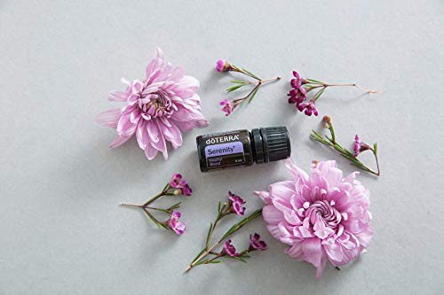 doTERRA Serenity Essential Oil Blend for Relaxation & Sleep - 15ml (Pack of 2) | Natural Stress Relief & Calming Aromatherapy for Bedtime, Meditation & Massage