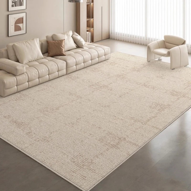 Karsyn LuxeGuard Velvet Minimalist Waterproof Area Rug - Soft Non-Slip Floor Mat for Living Room, Bedroom & Office - Easy to Clean Indoor Decor Rug