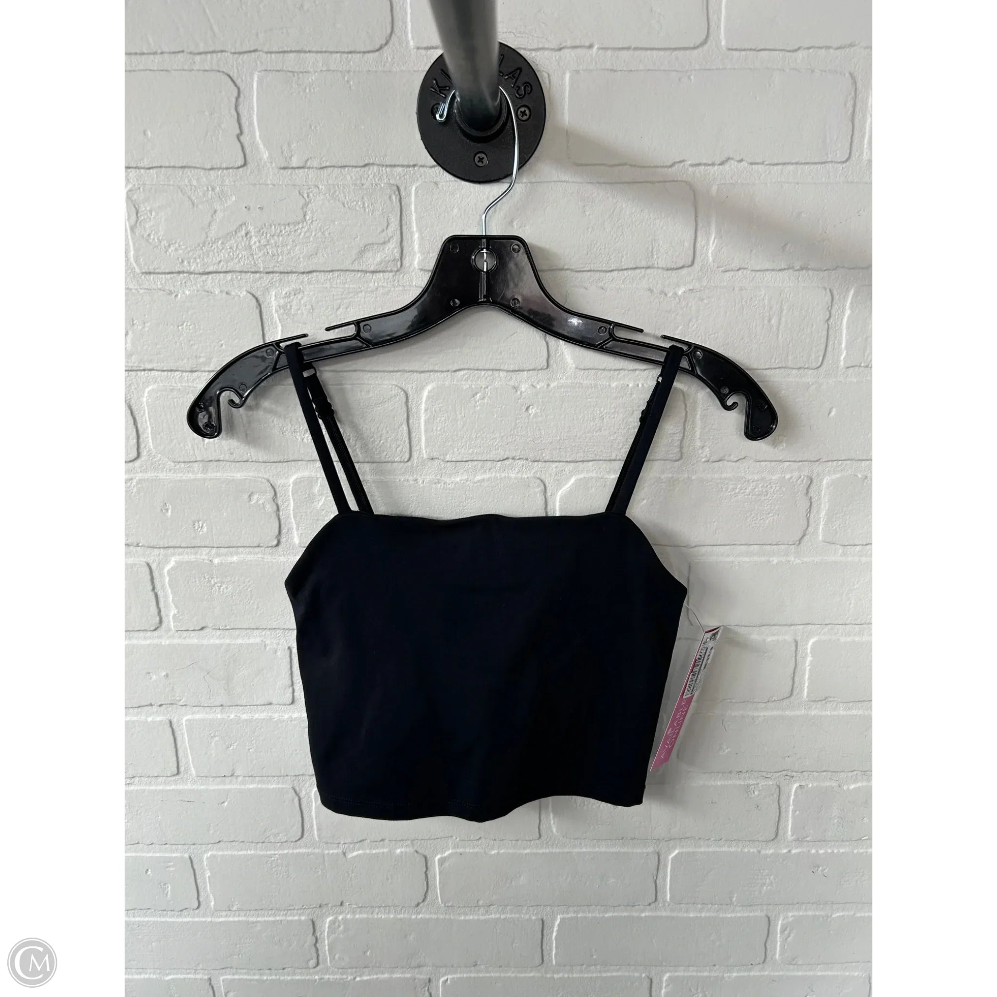 CMC Women's Black Athletic Sports Bra - XS Size - High Support Workout, Running, Yoga & Gym Top for Active Lifestyles
