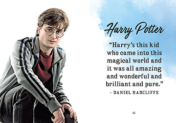 Harry Potter Character Guide Mini Book - Official Illustrated Character Encyclopedia for Fans - Perfect for Collectors, Gifts, and Harry Potter Themed Parties