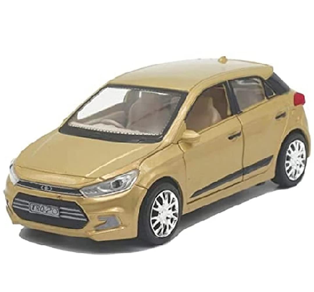 CENTY Toys T20 Gold Pull Back Car - Realistic Alloy Wheels & Opening Doors - High Quality Diecast Toy Vehicle for Kids (Made in India) - Perfect for Birthday Gifts, Collectibles & Pretend Play