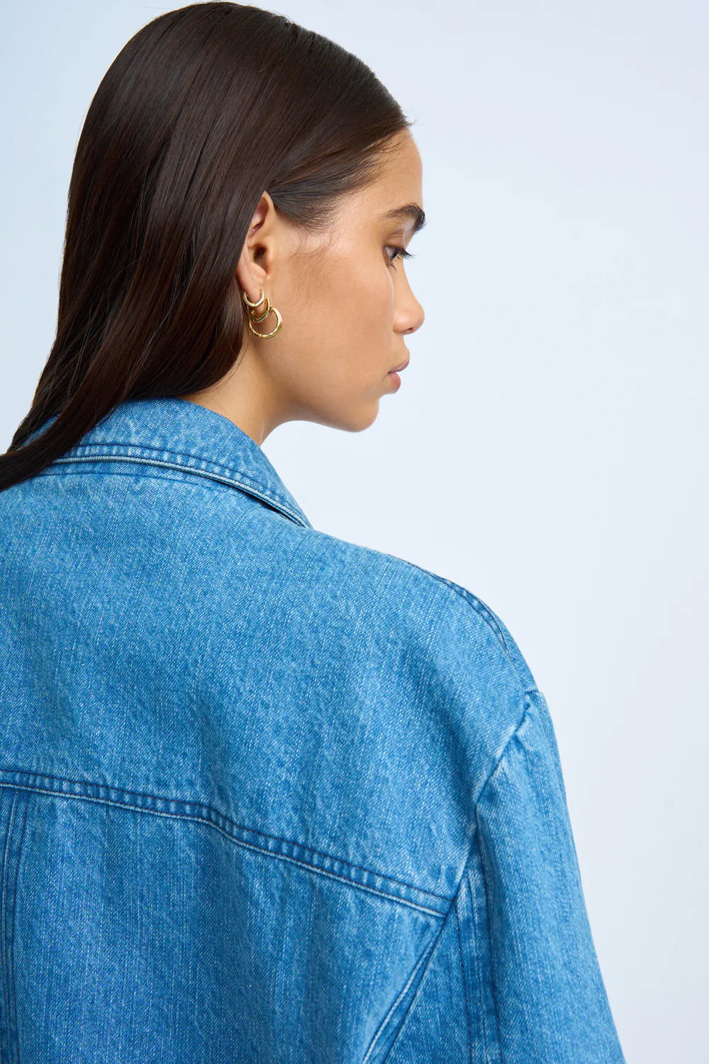 Blue Jean Beauty Blazer - Distressed Denim Jacket for Women | Casual & Chic Outerwear for Everyday Wear