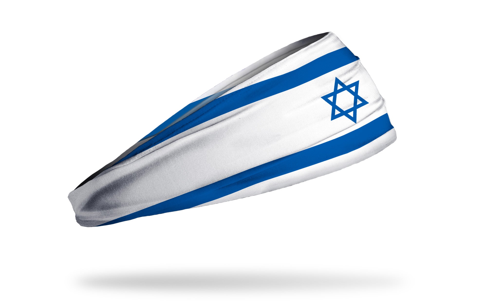 Israel Flag Big Bang Lite Headband - Patriotic Hair Accessory for Sports, Concerts & Festivals - Show Your Support in Style