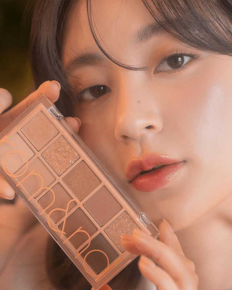 rom&nd Better Than Palette #Mahogany Garden Eyeshadow Palette - 12 Matte & Shimmer Neutral Tones for Everyday Makeup | Perfect for Work, Date Night & Special Occasions