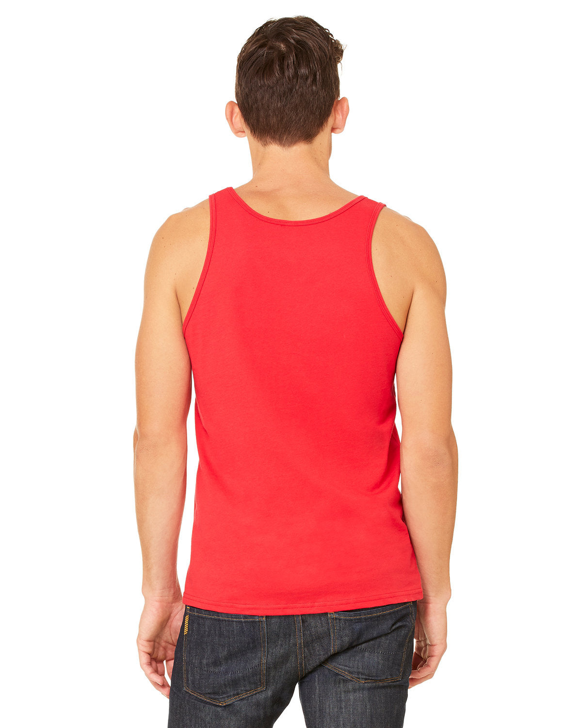 Bella + Canvas 3480 Unisex Jersey Tank Top - Soft Cotton Spaghetti Strap Sleeveless Shirt for Men & Women - Perfect for Gym, Yoga, Beach & Summer Outfits