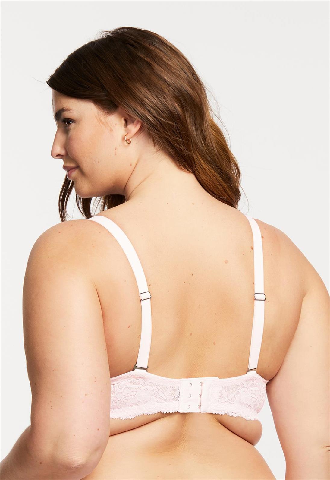 Lace Bralette - Comfortable Wire-Free Bra for Women, Soft Cup Sized Bralette for Everyday Wear, Sleep & Lounge