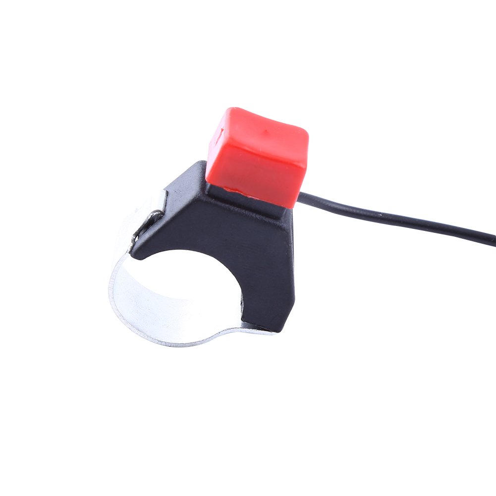 Universal 22mm Kill Switch Button for Dirt Bikes, ATVs & Motorcycles - Waterproof Momentary Stop Switch for Handlebar | Off-Road, Motocross & Racing Use