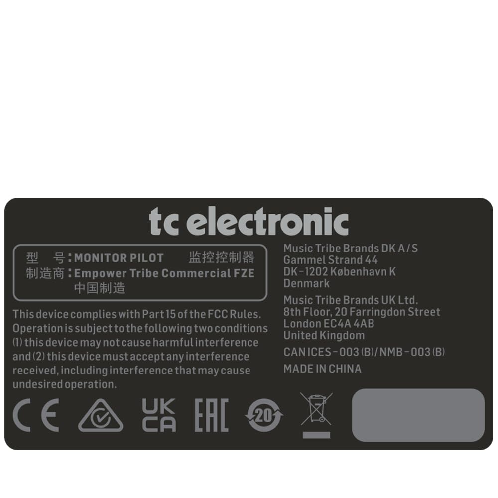 TC Electronic Studio Monitor Speaker and Subwoofer System - Silver/Black Professional Audio Setup for Music Production, Home Theater & Gaming