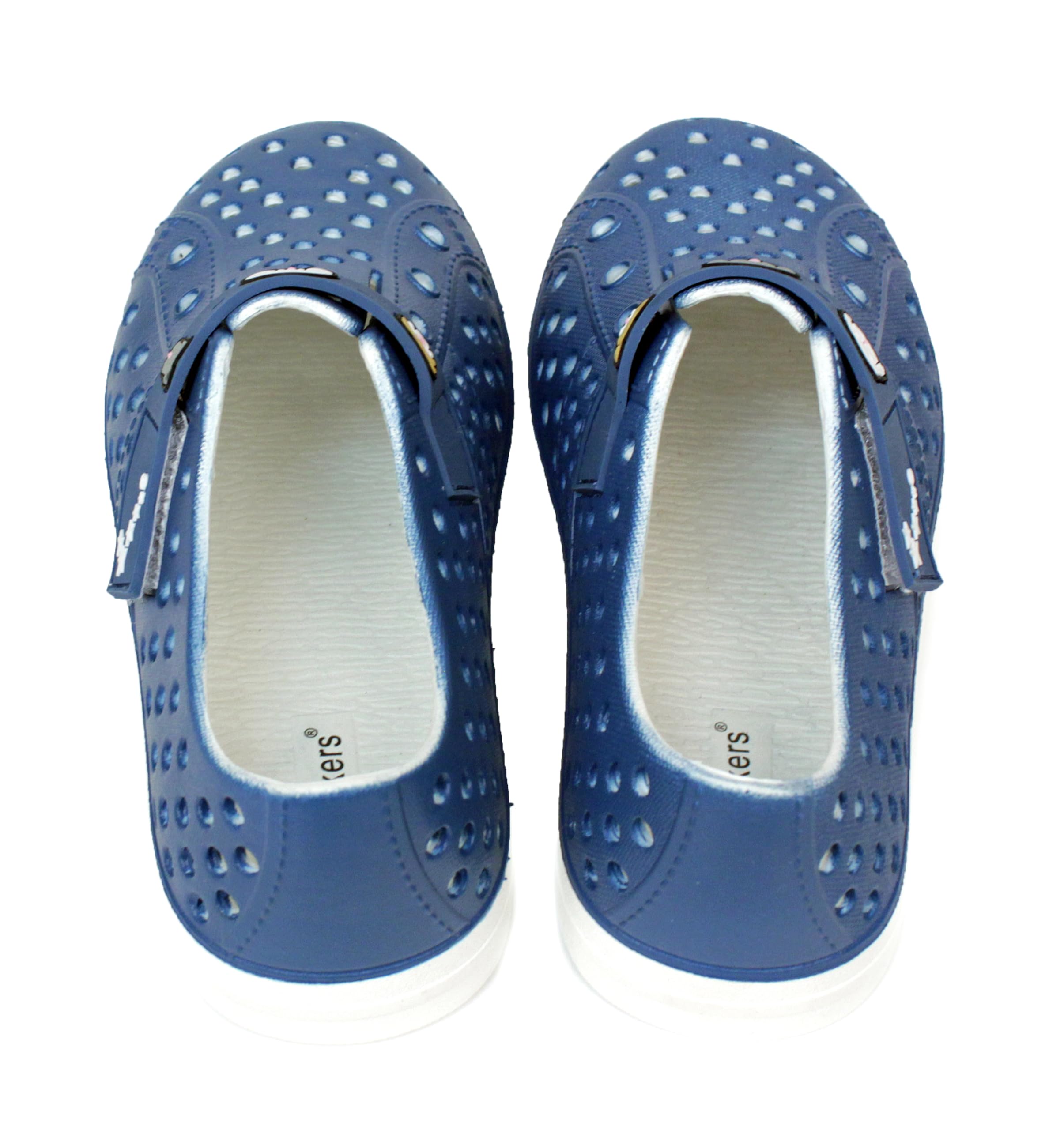 Luckers Girls Water Shoes - Quick-Dry Slip-On Sneakers for Beach, Pool & Outdoor Activities - Non-Slip Aqua Socks for Kids Swimming & Water Sports
