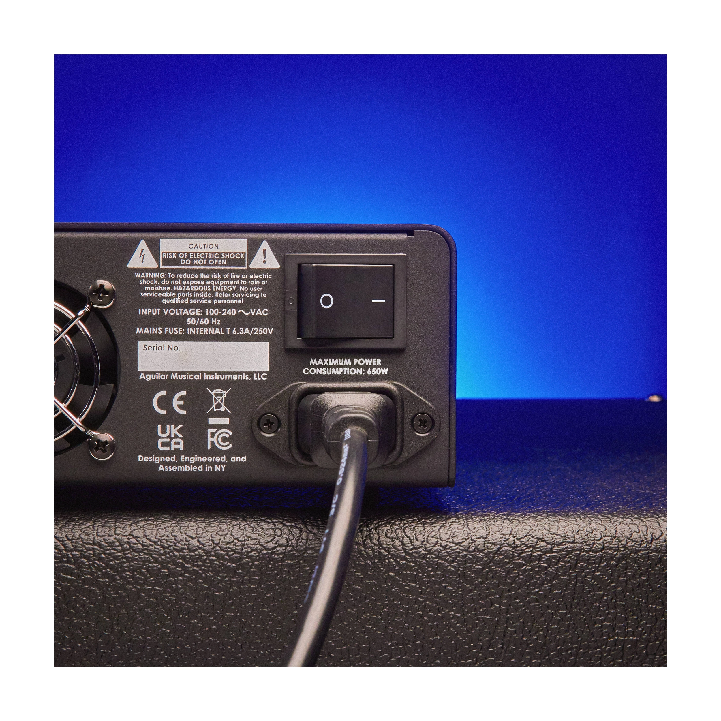 Aguilar AG500V2 Gen 2 500W Bass Amp Head - Professional Bass Guitar Amplifier for Live Performances & Studio Recording
