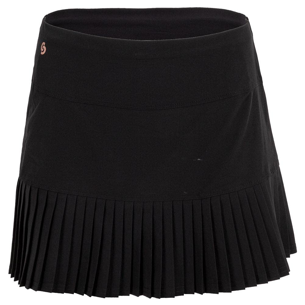 Cross Court Essentials Ruffled Women's Tennis Skirt - Breathable Athletic Skirt for Tennis, Pickleball & Workouts | Perfect for Court Sports & Gym Wear