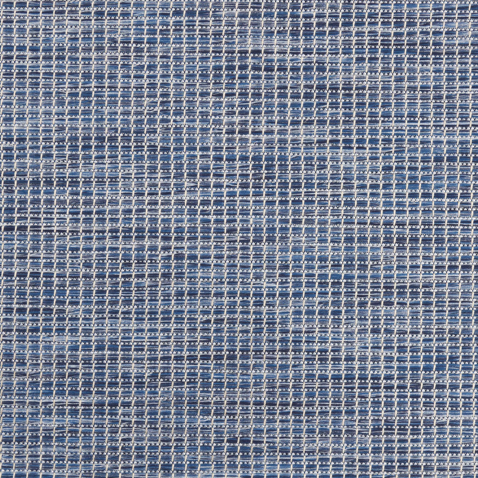 Nourison Positano 5' x 7' Navy Blue Indoor-Outdoor Area Rug - Easy to Clean, Non-Shedding, Stain Resistant - Perfect for Bedroom, Living Room, Dining Room, Backyard, Deck & Patio (5x7) - Ideal for High Traffic Areas & Outdoor Entertaining