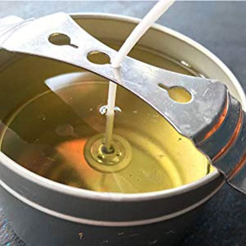 Natural Beeswax Hemp Core Candle Wicks - 6 Inch Low Smoke DIY Candle Making Supplies (Pack of 50) - Perfect for Handmade Soy Candles, Aromatherapy & Home Decor