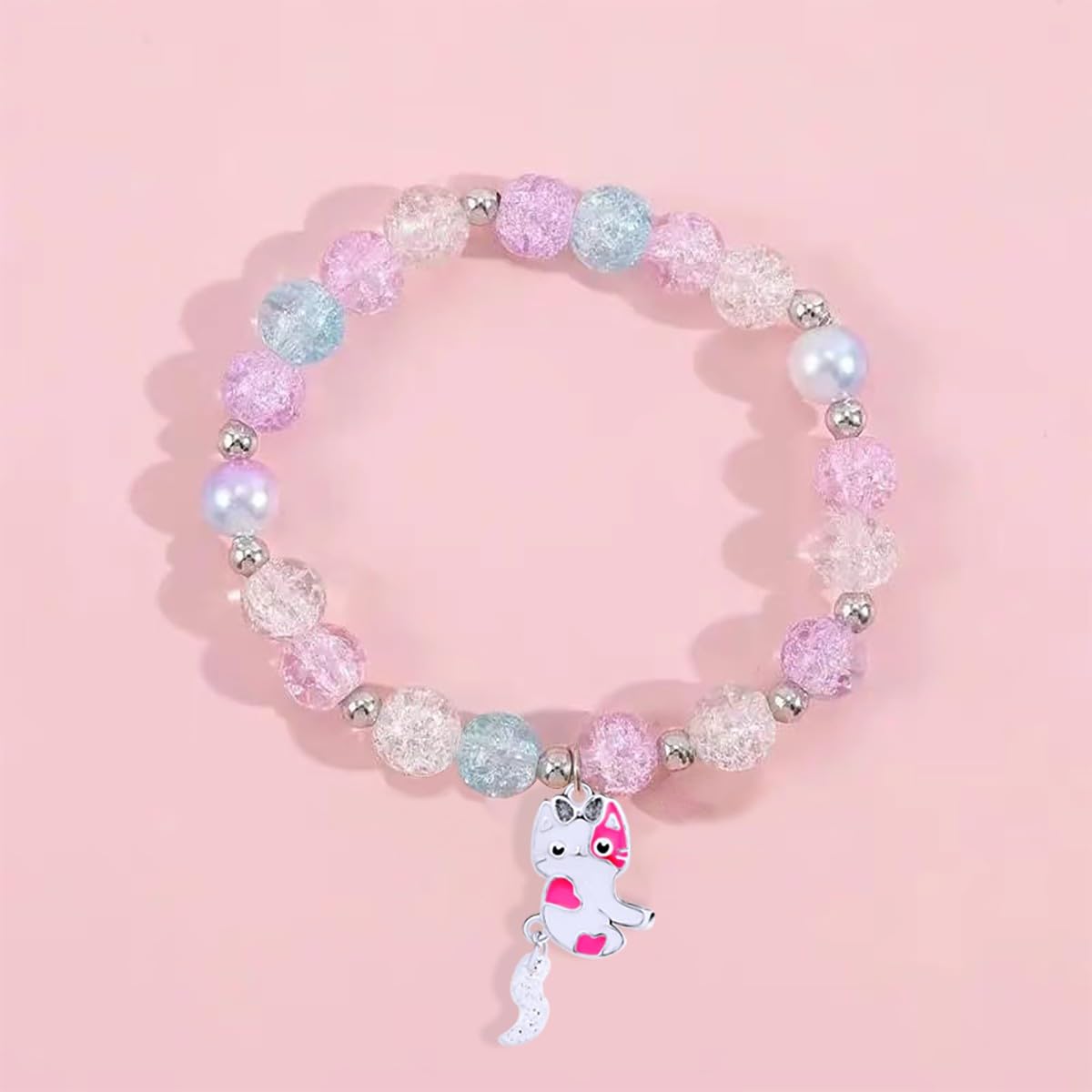 DOYYCA Magnetic Beaded Friendship Bracelets for 2 - Cute Matching BFF Charm Bracelets for Girls & Women, Perfect for Gifts, Parties, and Everyday Wear