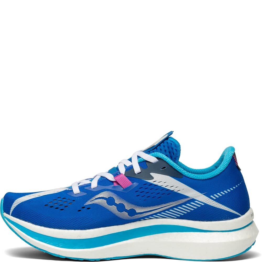 Saucony Women's Endorphin Pro 2 Running Shoes - Lightweight Carbon Fiber Racing Sneakers for Marathon & Road Running - Perfect for Training, Racing & Long-Distance Running