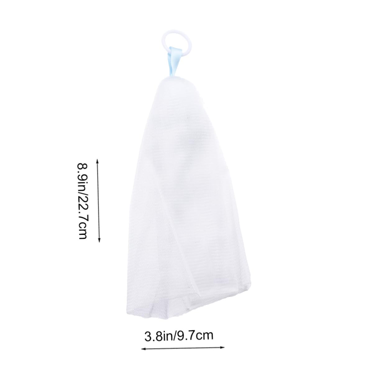 5 Pack Handmade Soap Net with Bubble Maker for Gentle Face Cleansing - Soft Rope Soap Bag for Shower, Bath & Travel