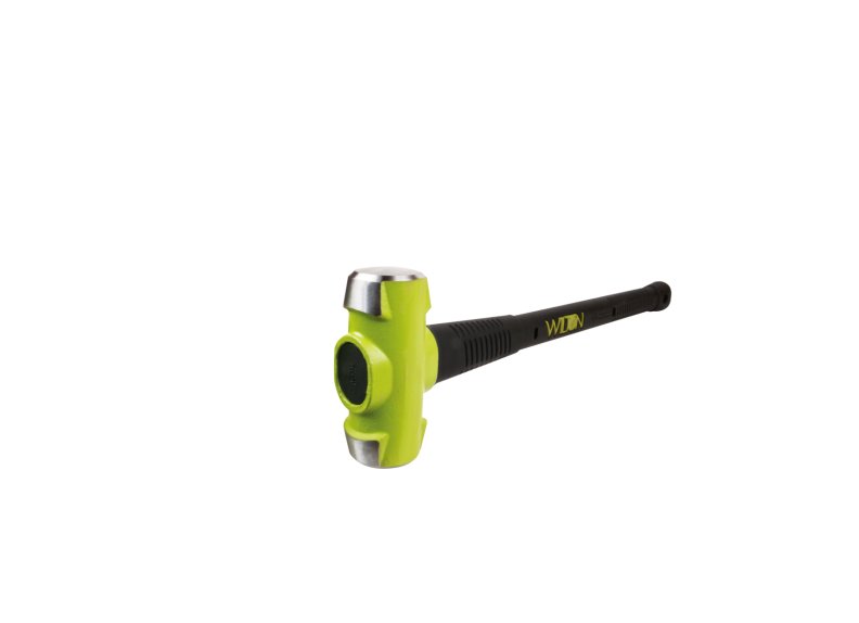 BASH® Sledge Hammer - Heavy Duty Steel Construction with Fiberglass Handle - Perfect for Demolition, Construction, and DIY Projects