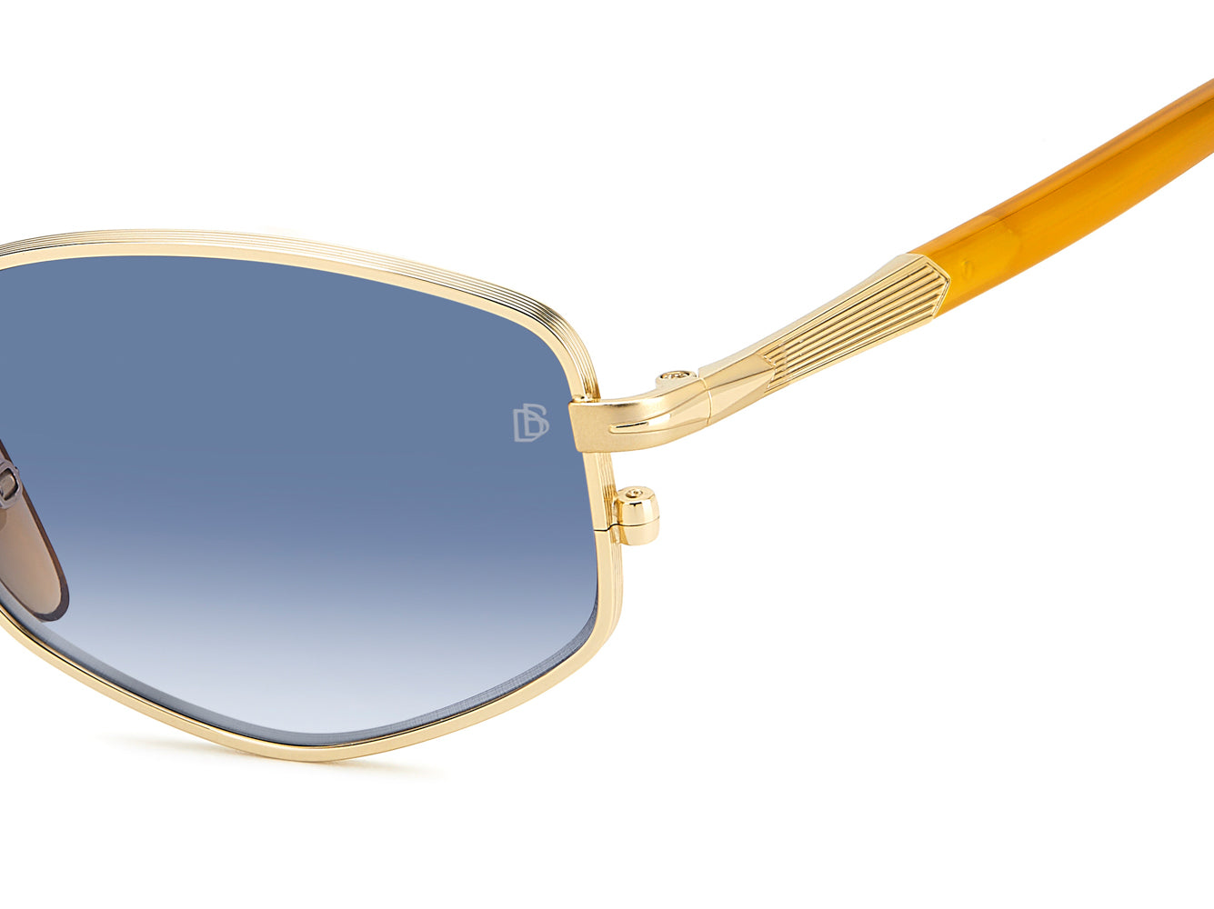 David Beckham DB1129/S Men's Sunglasses - Polarized UV Protection Aviator Style for Driving, Outdoor & Fashion