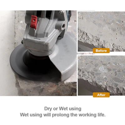 5 Inch Twisted Cup Wheel - Premium Grinding Disc for Metal & Concrete - Perfect for DIY Projects, Metalworking & Surface Preparation