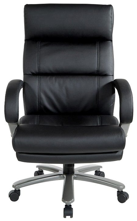 Office Star Work Smart Executive Big Man's Chair [ECH95297BT EC3] - Ergonomic High Back Office Chair for Heavy Duty Use, Perfect for Home Office, Conference Rooms & Executive Suites