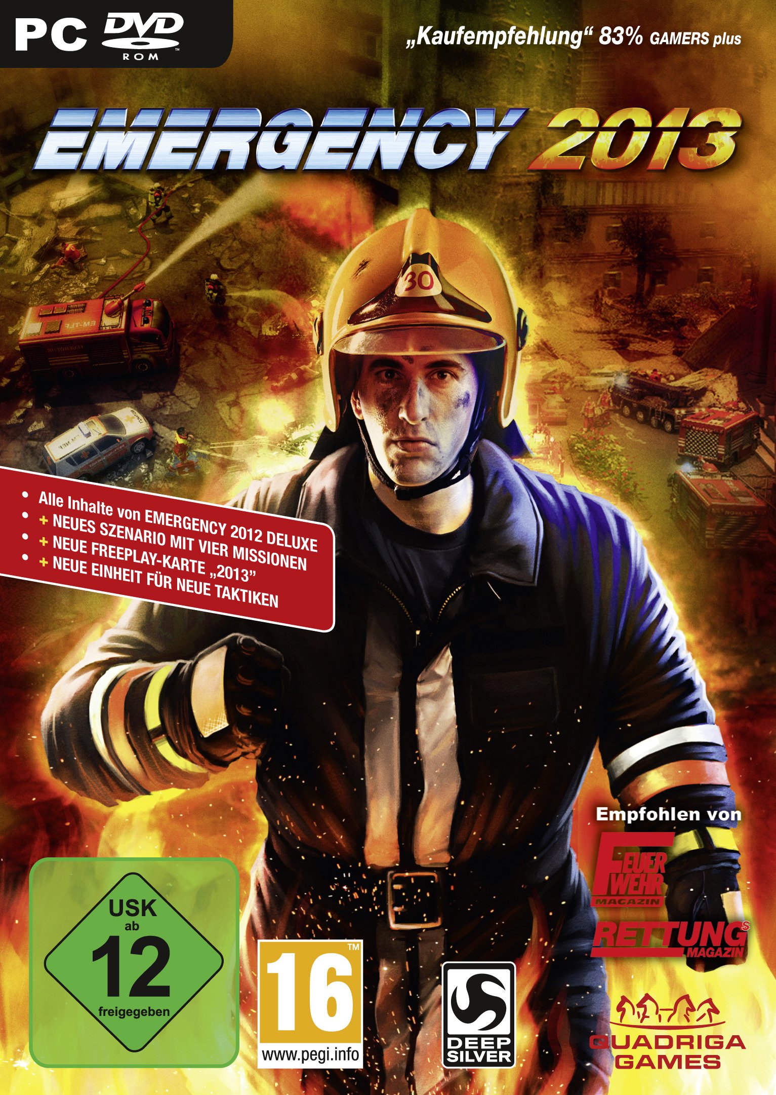 Emergency 2013 - Disaster Response Strategy Game for PC | Realistic Simulation for Firefighters, Police & Rescue Teams | Perfect for Strategy & Simulation Game Lovers