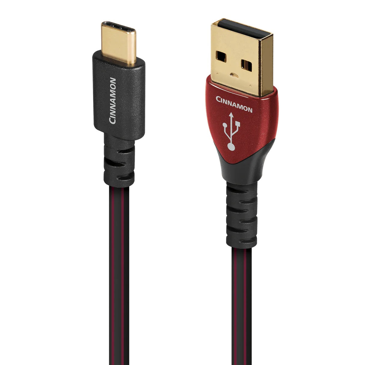 AudioQuest Cinnamon Series High-Speed USB Cable for Digital Audio - Premium USB 2.0 Cable for Hi-Fi Systems, DACs, and Studio Equipment (3ft/1m) - Perfect for Audiophiles and Professional Music Production