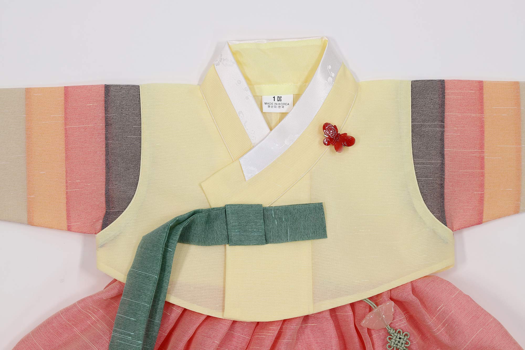 Korean Traditional Hanbok Dress for Baby Girls - First Birthday & 100 Days Celebration Outfit (Ages 0-15) | Perfect for Special Occasions, Cultural Events & Photo Shoots