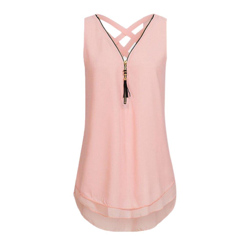 Women's Summer Tops - Sleeveless Loose Fit Casual Tank Tops for Workout, Blouses & Tunics | Perfect for Gym, Yoga, Beach & Everyday Wear