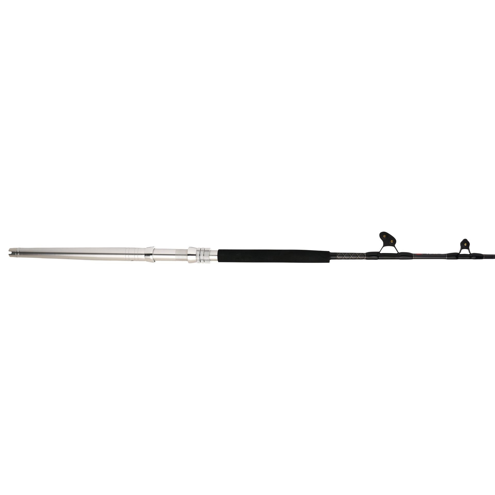 Ally™ II Straight Butt Conventional Boat Rod - Heavy Duty Saltwater Fishing Rod for Offshore & Inshore Angling - Perfect for Trolling, Bottom Fishing & Casting from Boats, Piers & Docks